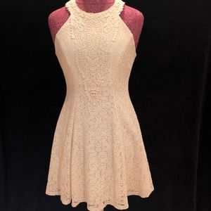 Jodi Christopher Ivory Lace Sundress, Size 7
